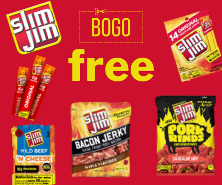 Free Slim Jim With BOGO Coupon
