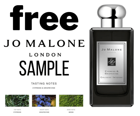 Free Jo Malone London Cypress & Grapevine Sample