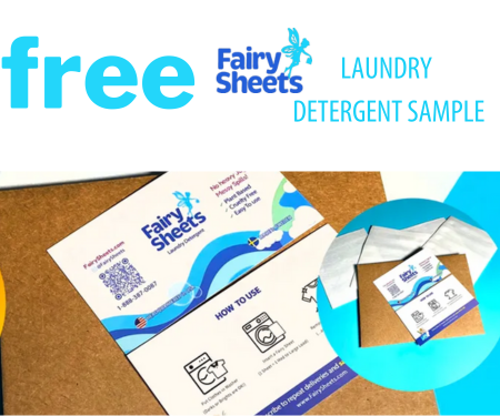Free Laundry Detergent Sheet Samples!