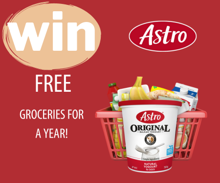 Astro: Win a Year of Free Groceries