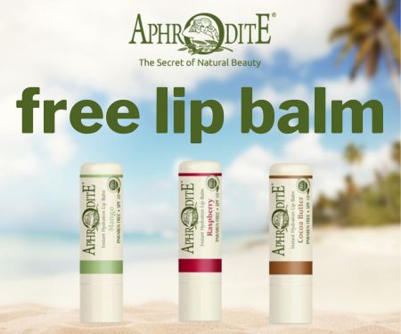 Free Samples of Aphrodite Lip Balm