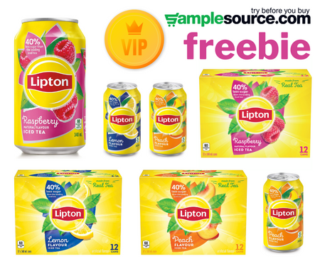 SampleSource VIP Offer: Free Lipton Iced Tea Sample