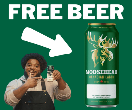 FREE Moosehead Beer