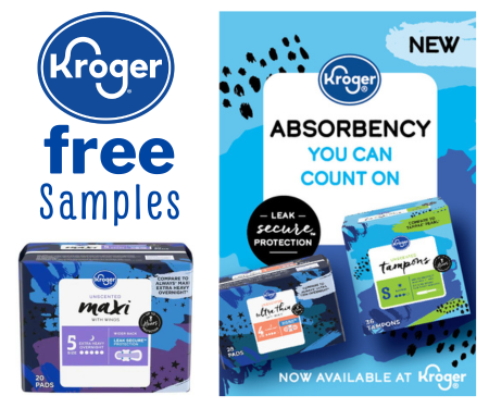 Get a FREE 3-Pack of Kroger Pads – Experience Reliable Protection!