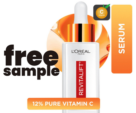 Free L’Oréal Paris Vitamin C Serum Sample