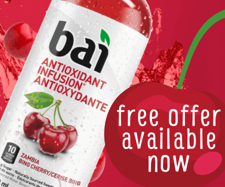 Free Sample of Bai Antioxidant Infusion® Zambia Bing Cherry