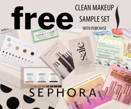 FREE Clean Makeup Sample Set with Purchase