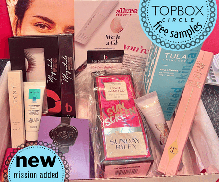 Beauty Samples In Canada: New Missions From Topbox