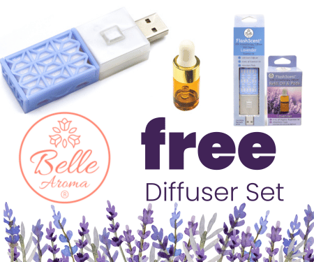 FREE Diffuser Set From Belle Aroma