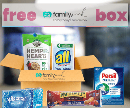 Free FamilyPick Sampler Box Apply Today