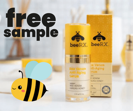 Free Sample of Bee Rx™ Anti-Aging Facial Serum