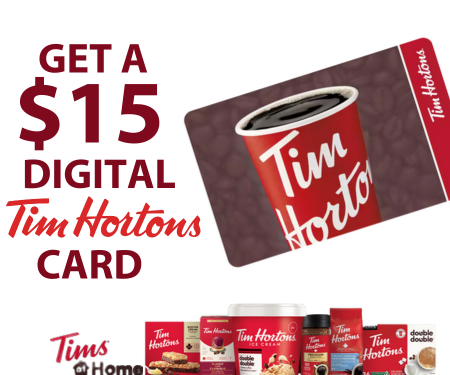 Get a $15 Digital Tim Card