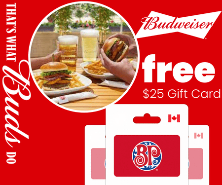 Reconnect for a $25 Gift Card from Budweiser