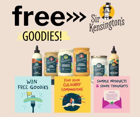 Get Free Goodies With Sir Kensington’s Taste Buds