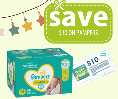 Free $10 Coupon For Pampers