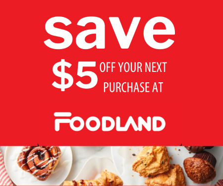 Get $5 Off At Foodland