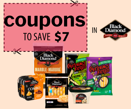 $7 in Black Diamond Cheese Coupons