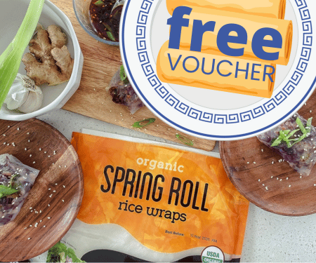 Free Ocean’s Halo Spring Roll Wraps