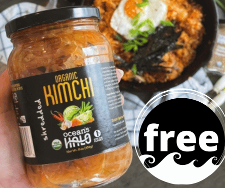 Free Organic Kimchi from Ocean’s Halo