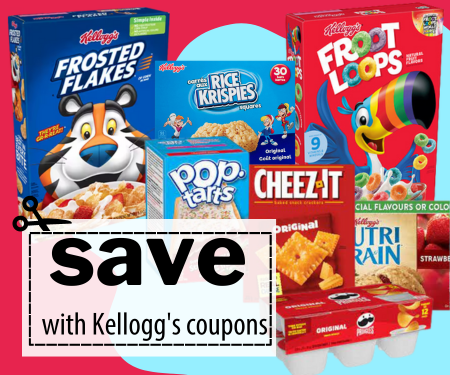 Save on Cereal and Snacks With Kellogg’s Coupons