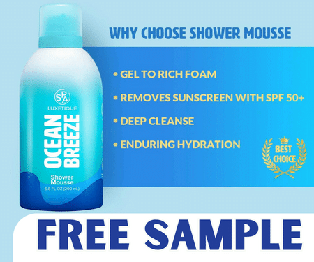 Free Sample of Ocean Breeze Shower Mousse