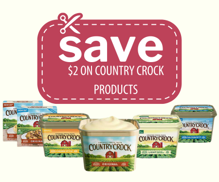 Save $2 on Country Crock + Walmart Deal