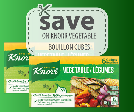 Coupon To Save on Knorr Vegetable Bouillon Cubes