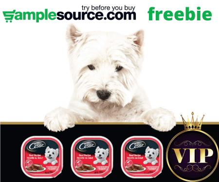 VIP Offer: Free CESAR Wet Dog Food Sample