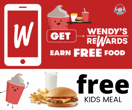 Wendy’s Coupons: Get a Free Kids Meal