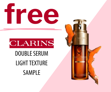 Free Clarins Double Serum Light Texture Sample