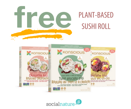 Free Plant-Based Sushi Rolls