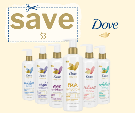 Save on Dove Body Love Cleanser