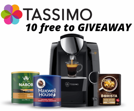 10 Free Tassimo Machines to Giveaway