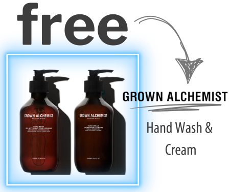 Free Grown Alchemist Hand Wash & Hand Cream