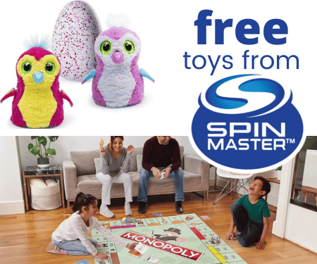 Free Spin Master Toys & Games