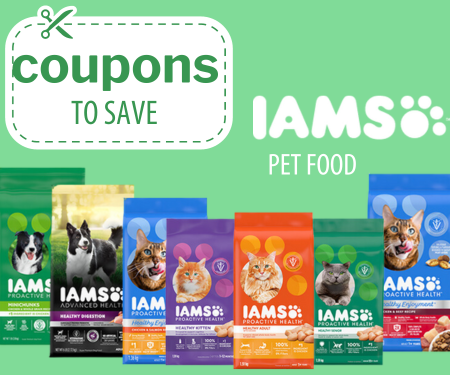 Iams Pet Food Coupons