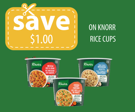 Save on Knorr Rice Cups