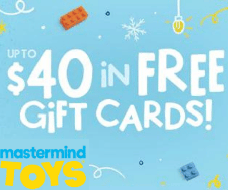 Mastermind Toys Free Gift Card Event