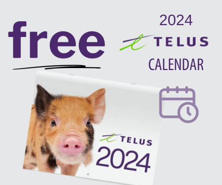 Free 2024 TELUS Calendar