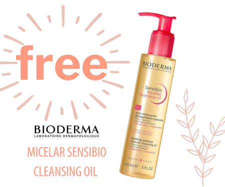 Free Bioderma Sensibio Cleansing Oil