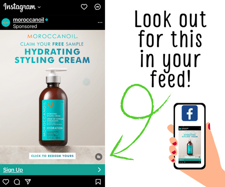 Free MoroccanOil Hydrating Styling Cream