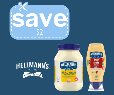 Save $2 on any Hellmann’s Product