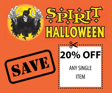 20% Off At Spirit Halloween