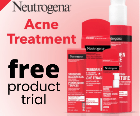 Apply to Try Neutrogena Acne Products