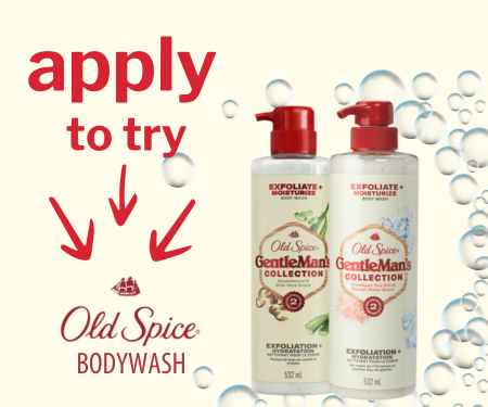 Apply to Try Old Spice Body Wash