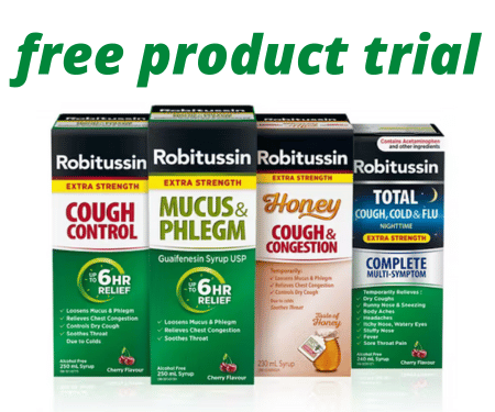 Free Cough, Cold and Cold Relief Products