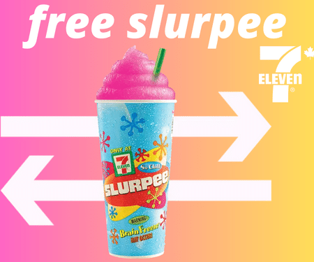 Free Slurpee at 7-Eleven is Nov 7.