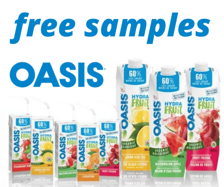 Score a Free Oasis Hydrafruit Juice