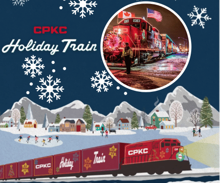 The CPKC Holiday Train is Back With Free Concerts & More