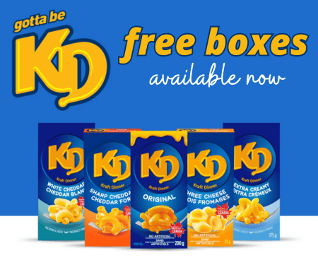 FREE Kraft Dinner – Apply to Try